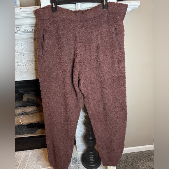Skims Cozy Brown Fleece Joggers. NWT - Picture 2 of 8